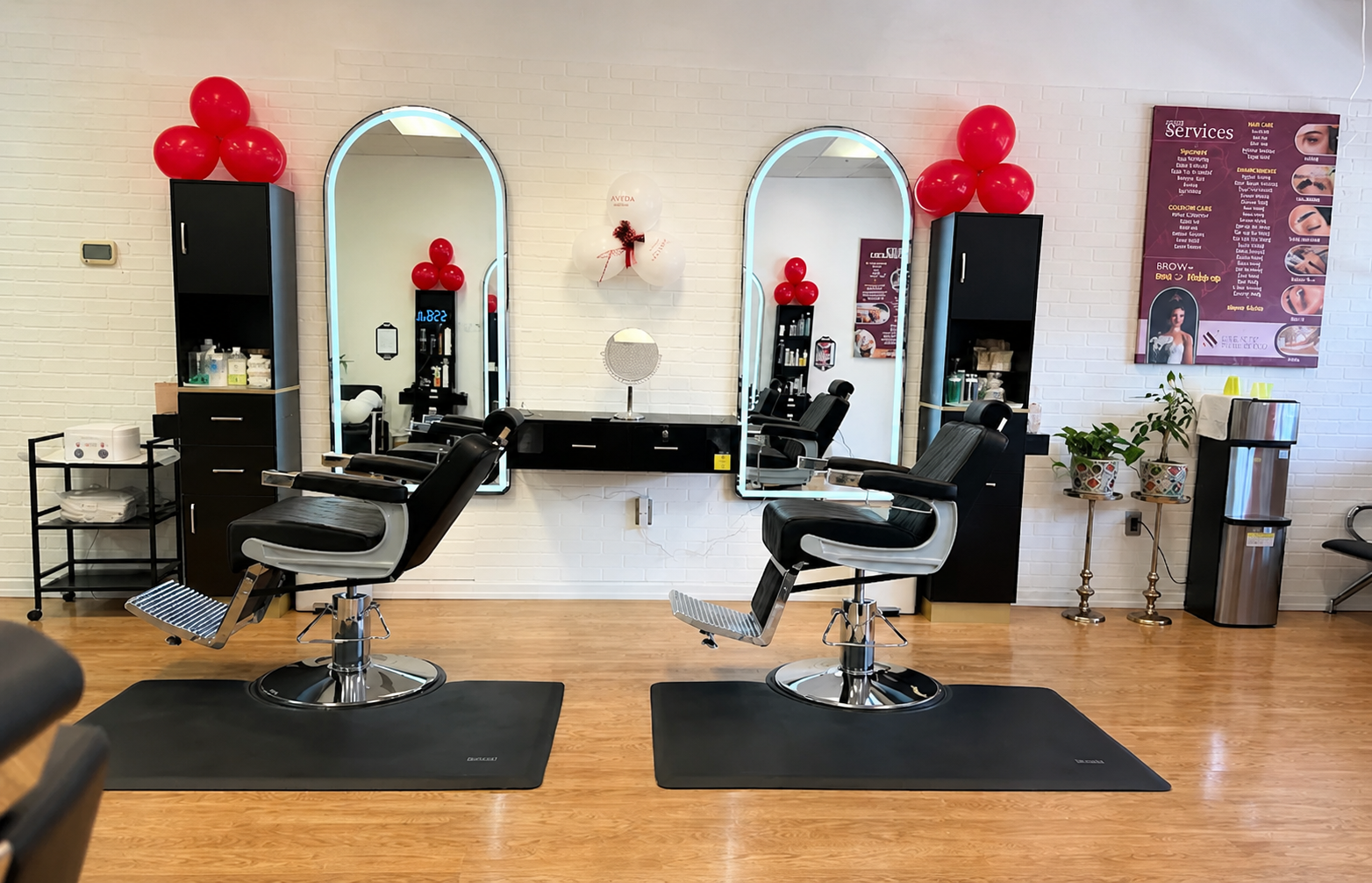 Elegant JS Beauty salon interior
